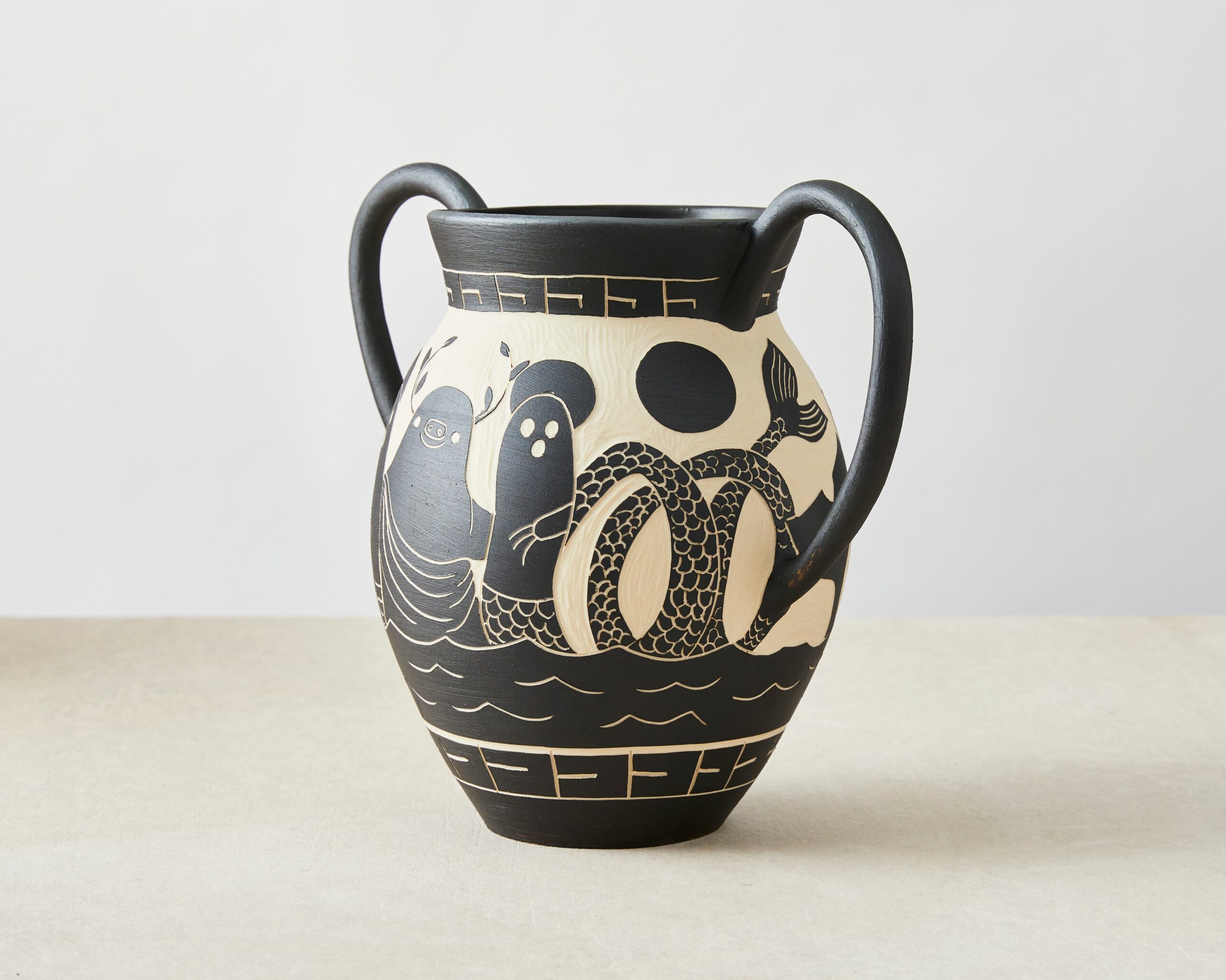 New Classic Spirit Sea Monster Vase