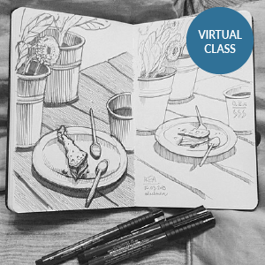 Pen & Ink Illustration Workshop - Virtual