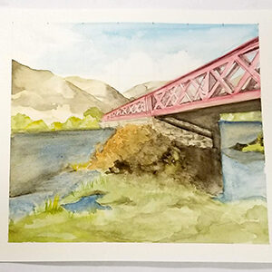 Watercolor Workshop: Outdoor Observational Painting- In Person