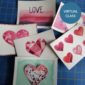 Valentine’s Cardmaking Workshop — Virtual